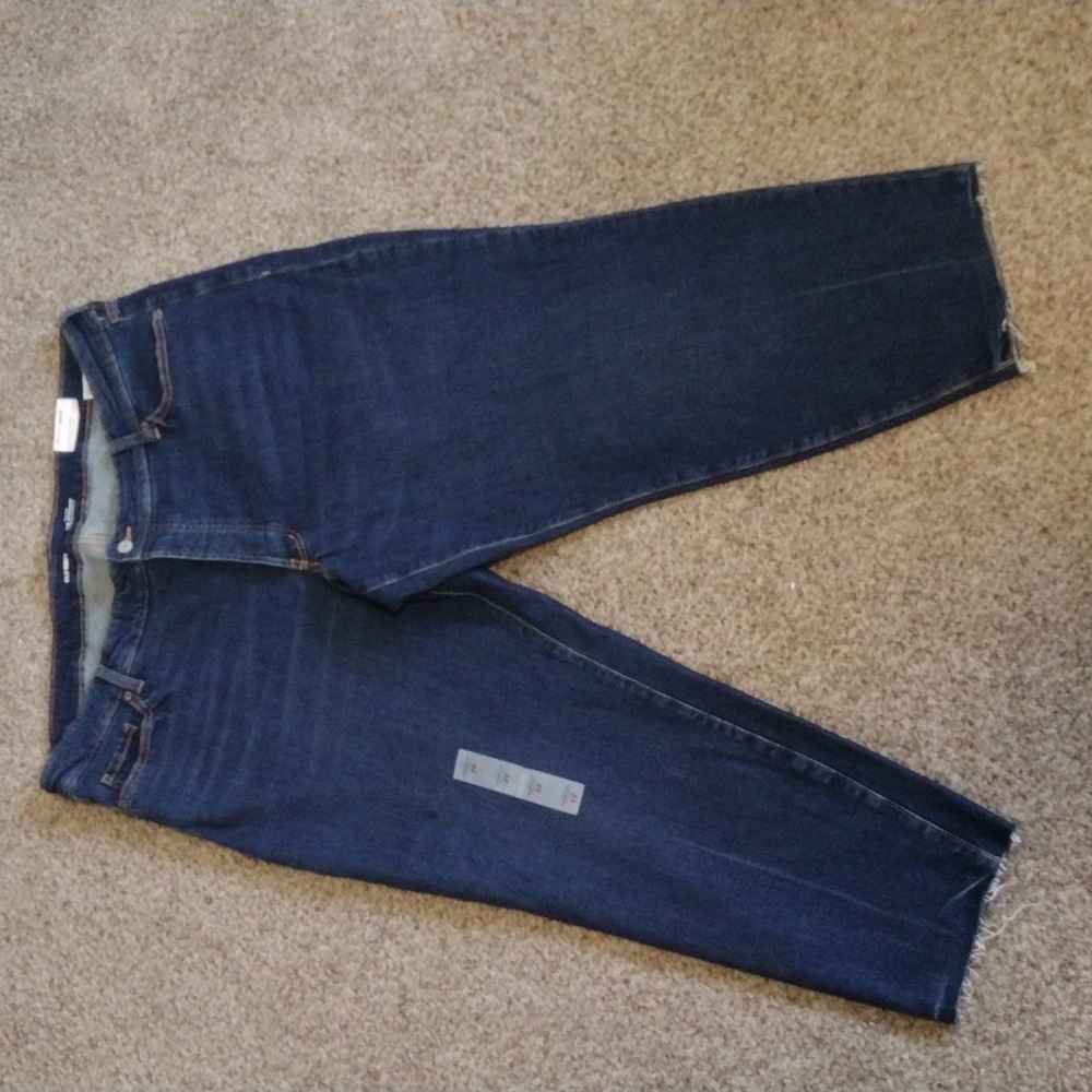 Old Navy O.G. Straight button fly high rise jeans